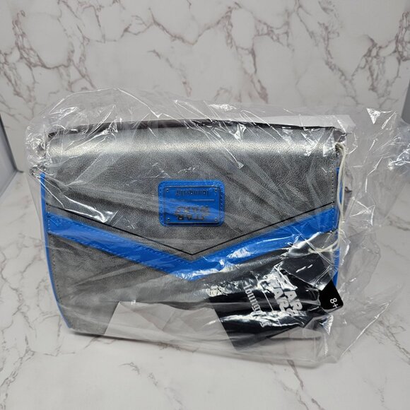 NWT Disney Loungefly Star Wars Jango Fett Cross Body Bag - Picture 1 of 3